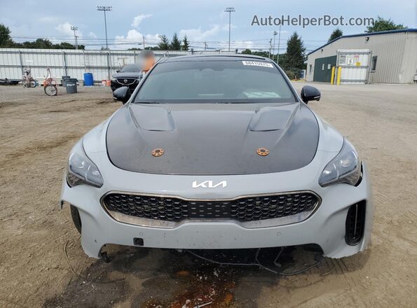 KNAE55LC9P6127375 2023 KIA STINGER Gray Вид спереду
