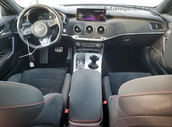 KNAE55LCXP6127630 2023 KIA STINGER Gray Вид панелі приладів