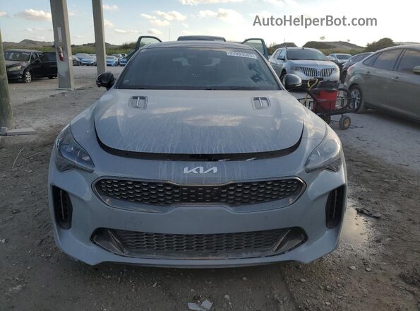 KNAE55LCXP6127630 2023 KIA STINGER Gray Вид спереду