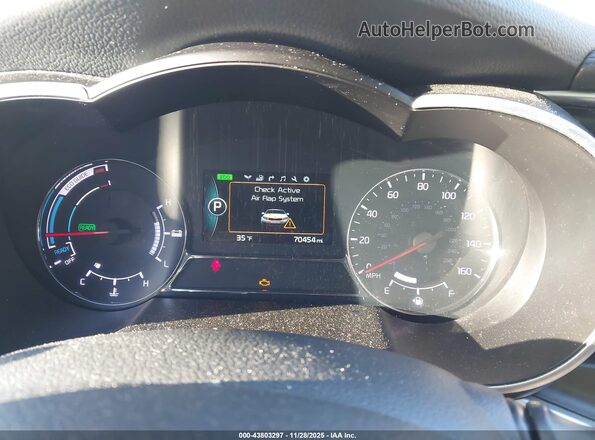 KNAGN4AD4G5094015 2016 KIA OPTIMA HYBRID White Вид задніх сидінь