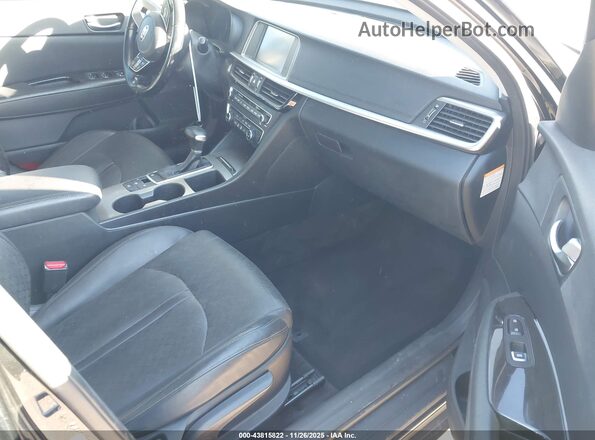 KNAGU4LE3L5038862 2020 KIA OPTIMA HYBRID Black Սալոնի դիմացի տեսք