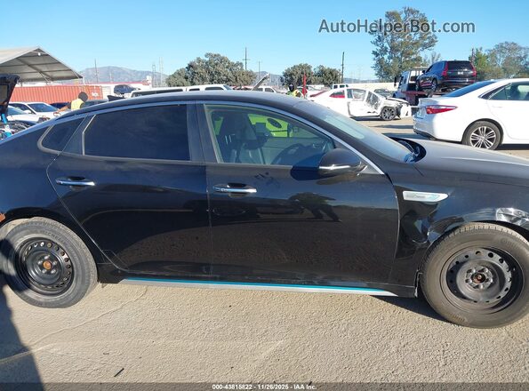 KNAGU4LE3L5038862 2020 KIA OPTIMA HYBRID Black Սալոնի հետևի տեսք