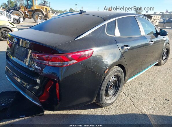 KNAGU4LE3L5038862 2020 KIA OPTIMA HYBRID Black Հետևի աջ