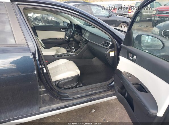 KNAGU4LE7J5023844 2018 KIA OPTIMA HYBRID Dark Blue Սալոնի դիմացի տեսք