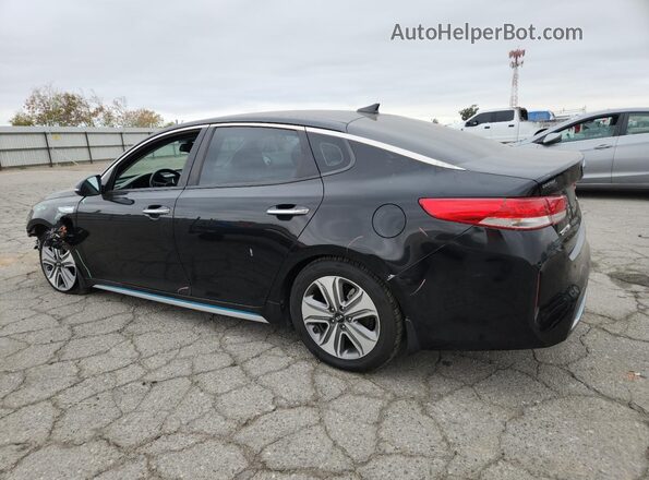 KNAGV4LD7H5010932 2017 KIA OPTIMA Black Հետևի ձախ
