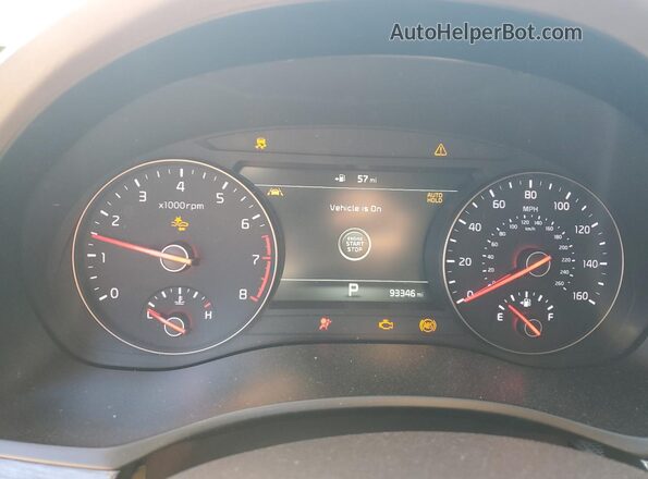 KNALC4J10J5098368 2018 KIA CADENZA Brown Instrument cluster view