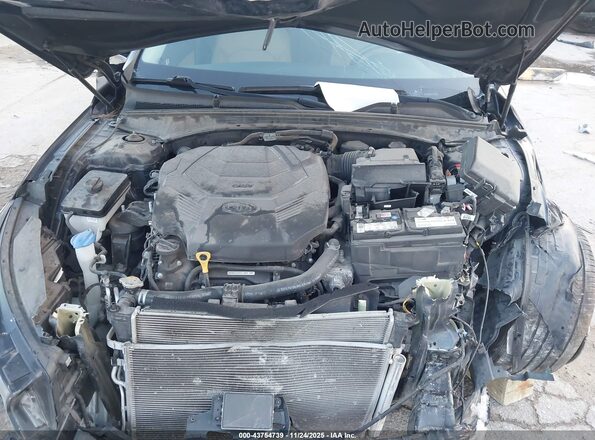 KNALC4J10L5220200 2020 KIA CADENZA Black Вид ззаду