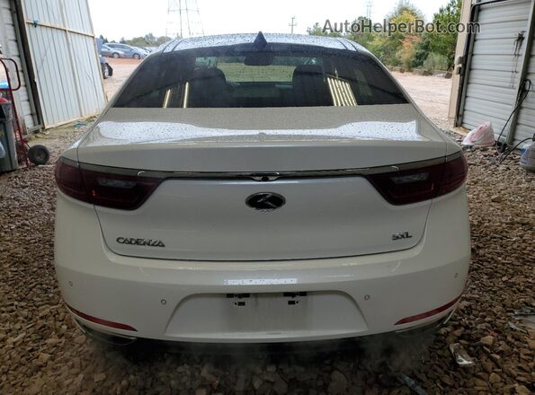KNALC4J14K5166625 2019 KIA CADENZA White Vista trasera