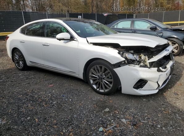 KNALC4J14L5232687 2020 KIA CADENZA White Передня права чверть