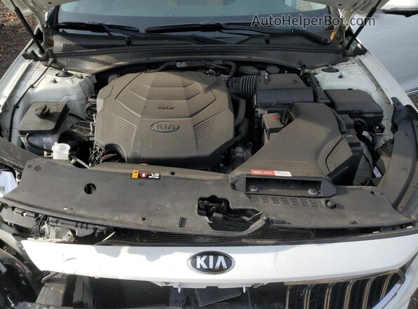 KNALC4J14L5232687 2020 KIA CADENZA White Вид задньої частини салону