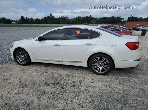 KNALN4D75G5215414 2016 KIA CADENZA White Հետևի ձախ