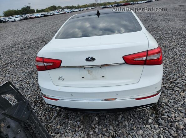 KNALN4D77G5211087 2016 KIA CADENZA White უკანა ხედი