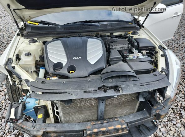 KNALN4D77G5211087 2016 KIA CADENZA White უკანა სალონის ხედი