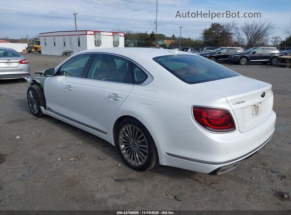 KNAS34J67K6014744 2019 KIA K900 White Trasero izquierdo