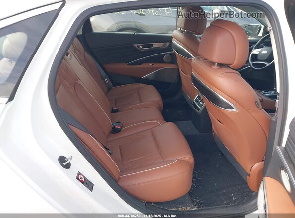 KNAS34J67K6014744 2019 KIA K900 White Vista de la etiqueta del VIN
