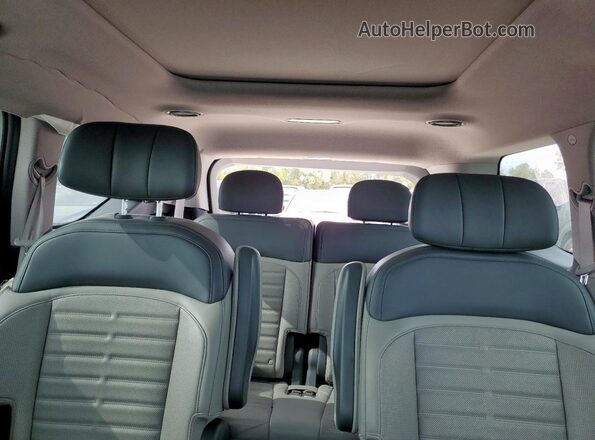 KNDADFS54R6032352 2024 KIA EV9 Silver Rear seats view