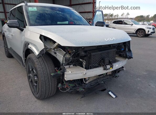 KNDAEFS53R6027916 2024 KIA EV9 Gray Widok z przodu