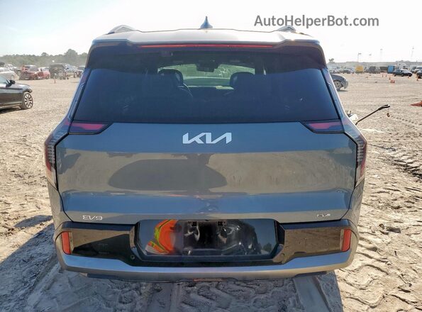 KNDAEFS53R6029858 2024 KIA EV9 Gray Вид ззаду