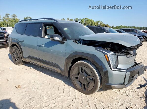 KNDAEFS53R6029858 2024 KIA EV9 Gray Передня права чверть
