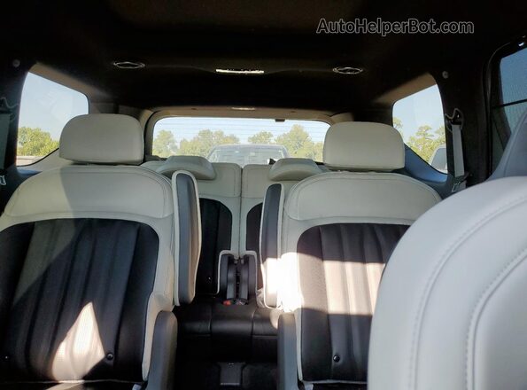 KNDAEFS53R6029858 2024 KIA EV9 Gray Вид задніх сидінь
