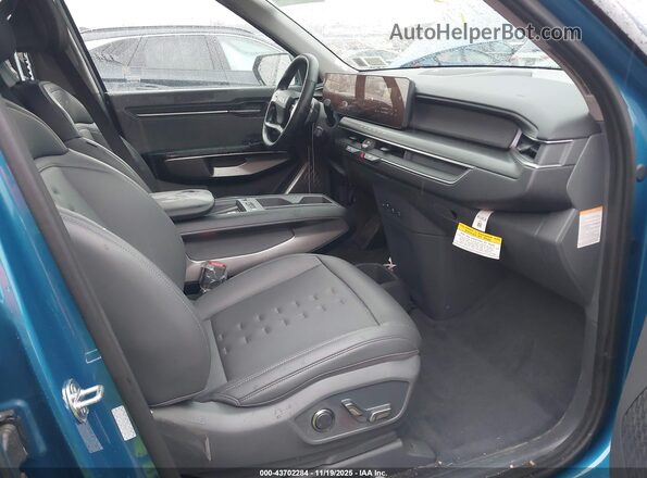 KNDAFFS53R6045930 2024 KIA EV9 Blue Սալոնի դիմացի տեսք