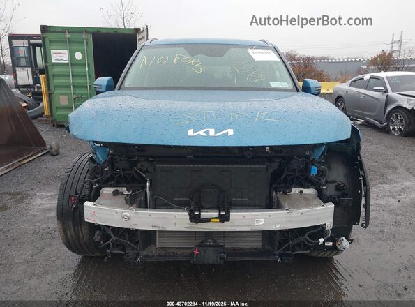 KNDAFFS53R6045930 2024 KIA EV9 Blue Սարքավորումների վահանակի տեսք