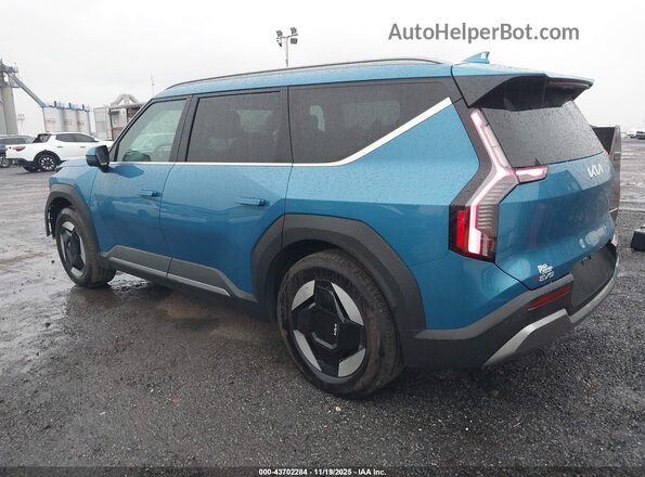 KNDAFFS53R6045930 2024 KIA EV9 Blue Հետևի ձախ