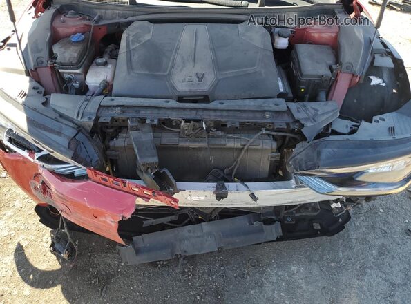KNDC3DLC2N5079845 2022 KIA EV6 Red Engine compartment view