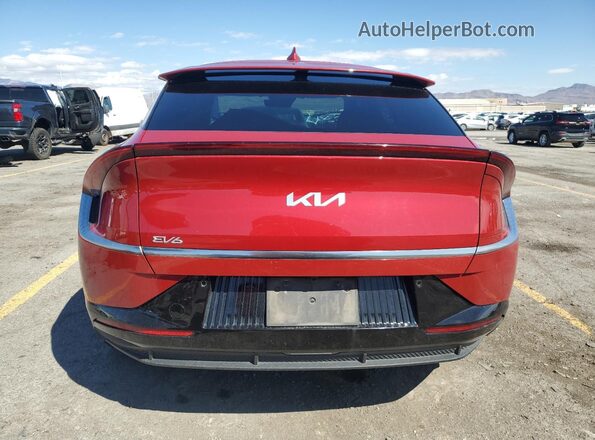 KNDC3DLC2N5079845 2022 KIA EV6 Red Rear view