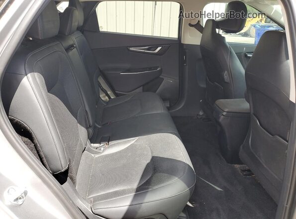 KNDC3DLCXN5027654 2022 KIA EV6 Silver Rear interior view
