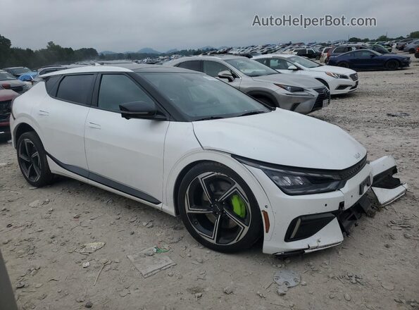 KNDC5DLE4P5106235 2023 KIA EV6 White Front right