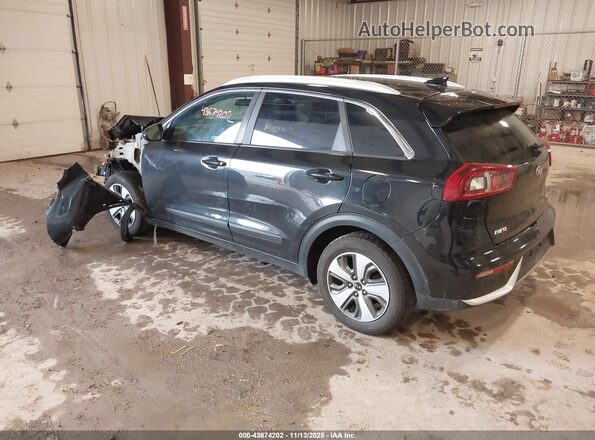 KNDCB3LC1J5124281 2018 KIA NIRO Black Задня ліва чверть
