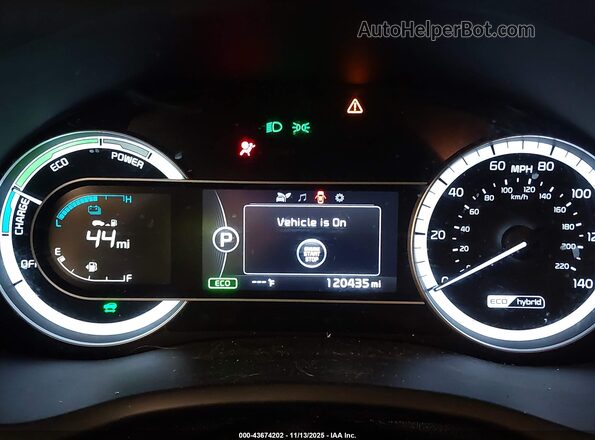 KNDCB3LC1J5124281 2018 KIA NIRO Black Вид задніх сидінь