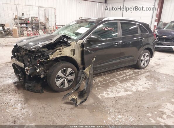 KNDCB3LC1J5124281 2018 KIA NIRO Black Передня ліва чверть