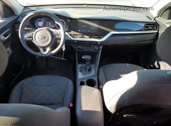 KNDCB3LC1L5375465 2020 KIA NIRO White წინა პანელის ხედი