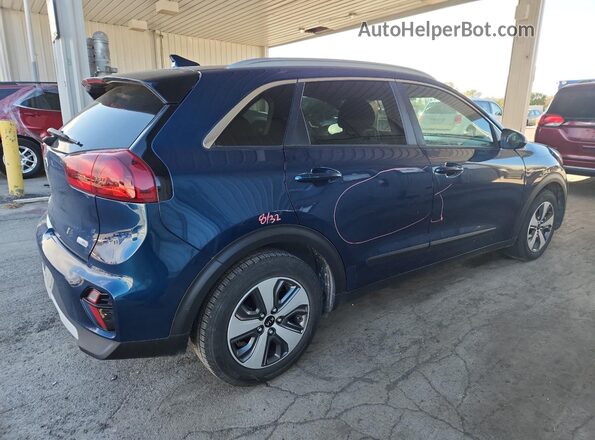 KNDCB3LC1L5443182 2020 KIA NIRO Синий Задняя правая четверть