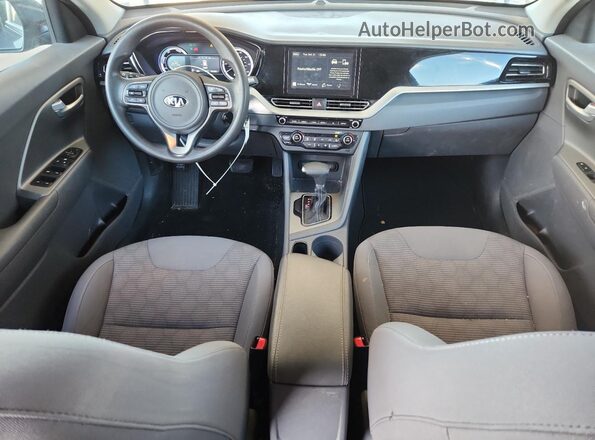 KNDCB3LC1L5443182 2020 KIA NIRO Синий Вид панели приборов