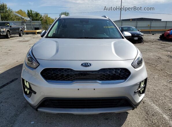 KNDCB3LC1M5471372 2021 KIA NIRO Silver Widok z przodu