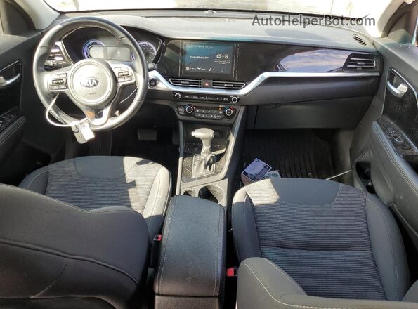 KNDCB3LC1M5471372 2021 KIA NIRO Silver Widok deski rozdzielczej