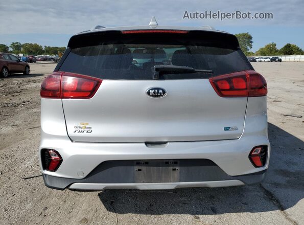 KNDCB3LC1M5471372 2021 KIA NIRO Silver Widok z tyłu