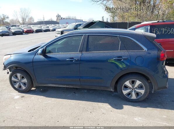 KNDCB3LC2L5433602 2020 KIA NIRO Blue უკანა სალონის ხედი