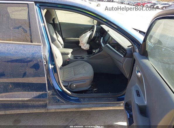 KNDCB3LC2L5433602 2020 KIA NIRO Blue წინა სალონის ხედი