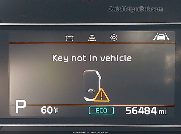 KNDCB3LC2L5436189 2020 KIA NIRO White 