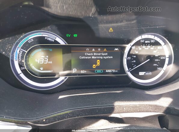 KNDCB3LC3N5533193 2022 KIA NIRO Белый Вид задних сидений
