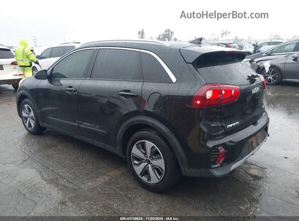 KNDCB3LC7N5510144 2022 KIA NIRO Черный Задняя левая четверть