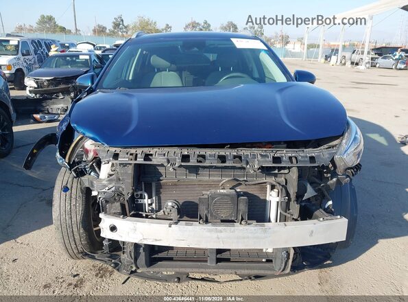 KNDCB3LC7N5518857 2022 KIA NIRO Синий Вид задней части салона