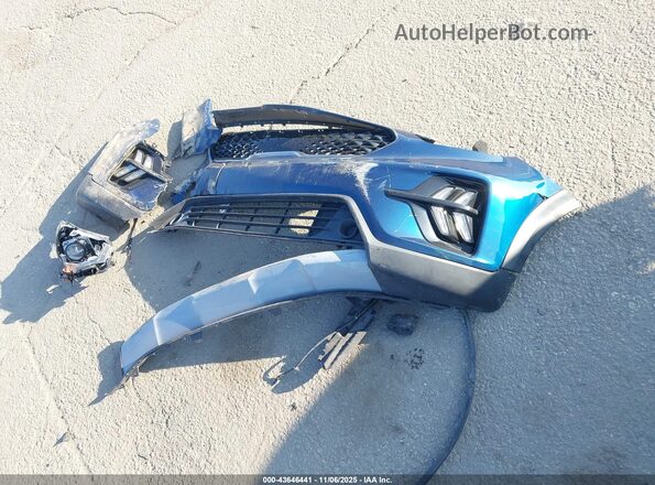 KNDCB3LC7N5518857 2022 KIA NIRO Синий Вид щитка приборов
