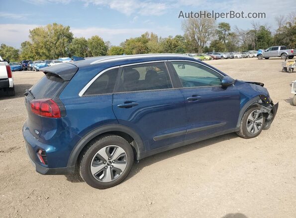 KNDCB3LC9M5487660 2021 KIA NIRO Blue Հետևի աջ