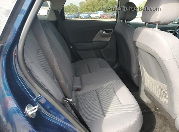 KNDCB3LC9M5487660 2021 KIA NIRO Blue Հետևի նստատեղերի տեսք