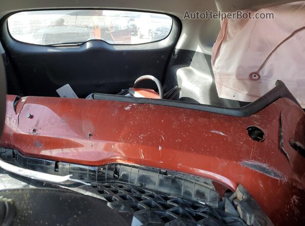 KNDCC3LC2N5546594 2022 KIA NIRO Orange Rear seats view